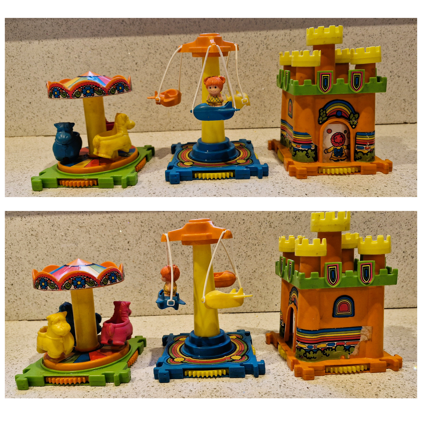 Kenner, Tree Tots, Amusement Park, Play Set, Complete, Boxed, Tree Tots Toys, Vintage, 70s