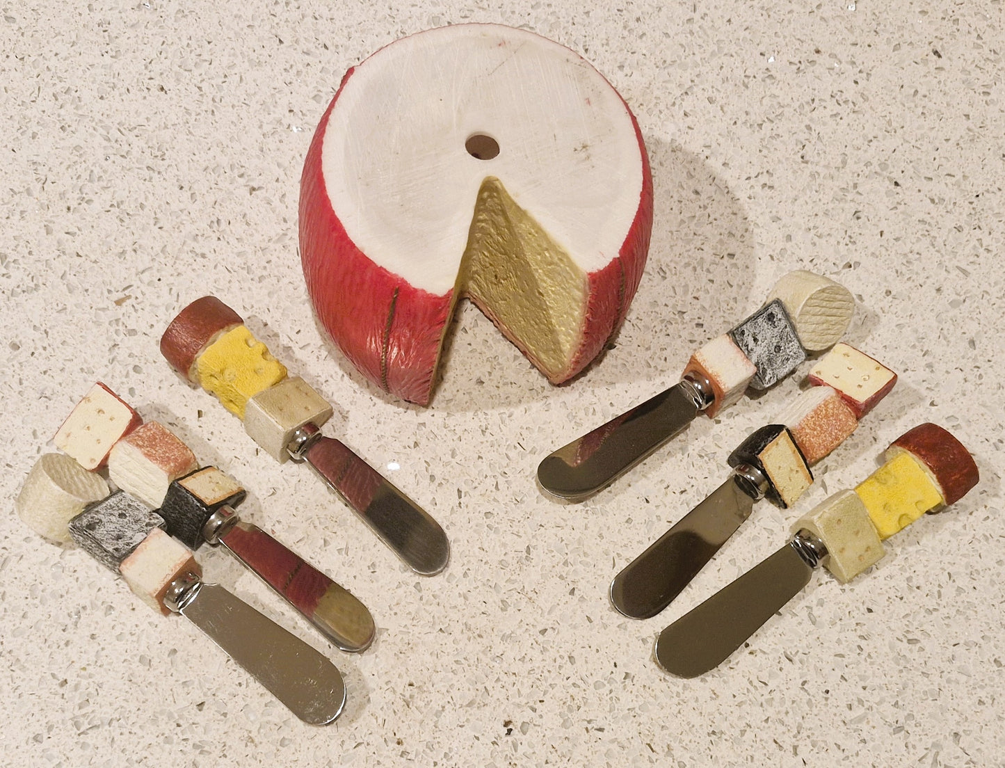 Vintage Cheese Butter spreaders, Babybell, Quirky, Unique, Novelty Butter Knives