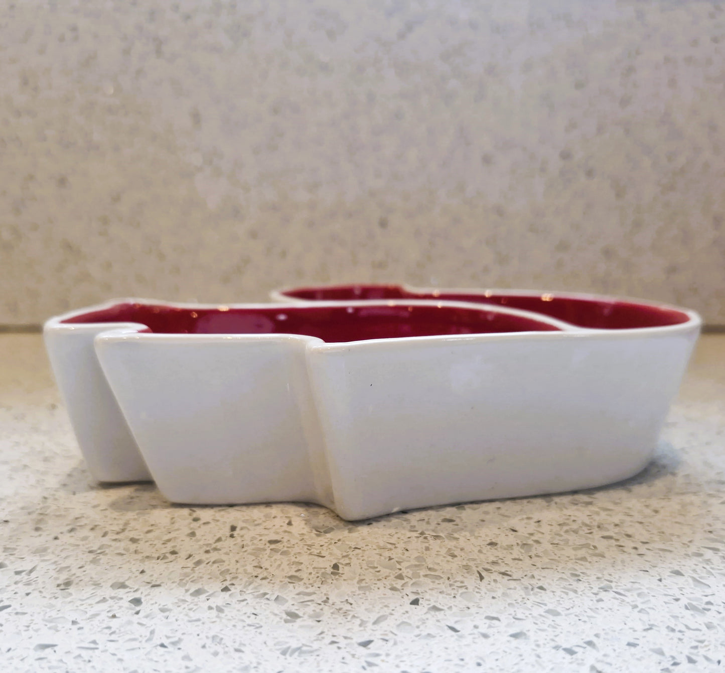 Sagaform Squirrel Nut Bowl: Swedish Design, Red & White
