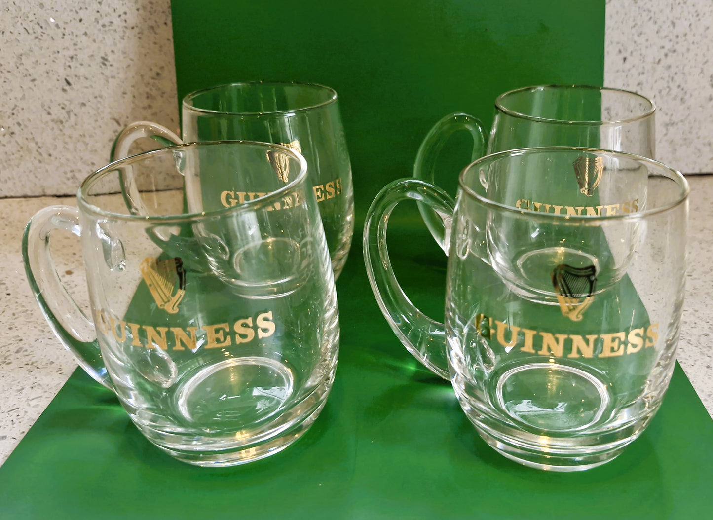 ORIGINAL, Guinness Half Pint Glasses, Vintage, 1968, Guinness Half Pint Glass, Gold Harp, Guinness, tankard, Half pint glass, 60s, Guinness Glass, Excellent Condition, RARE