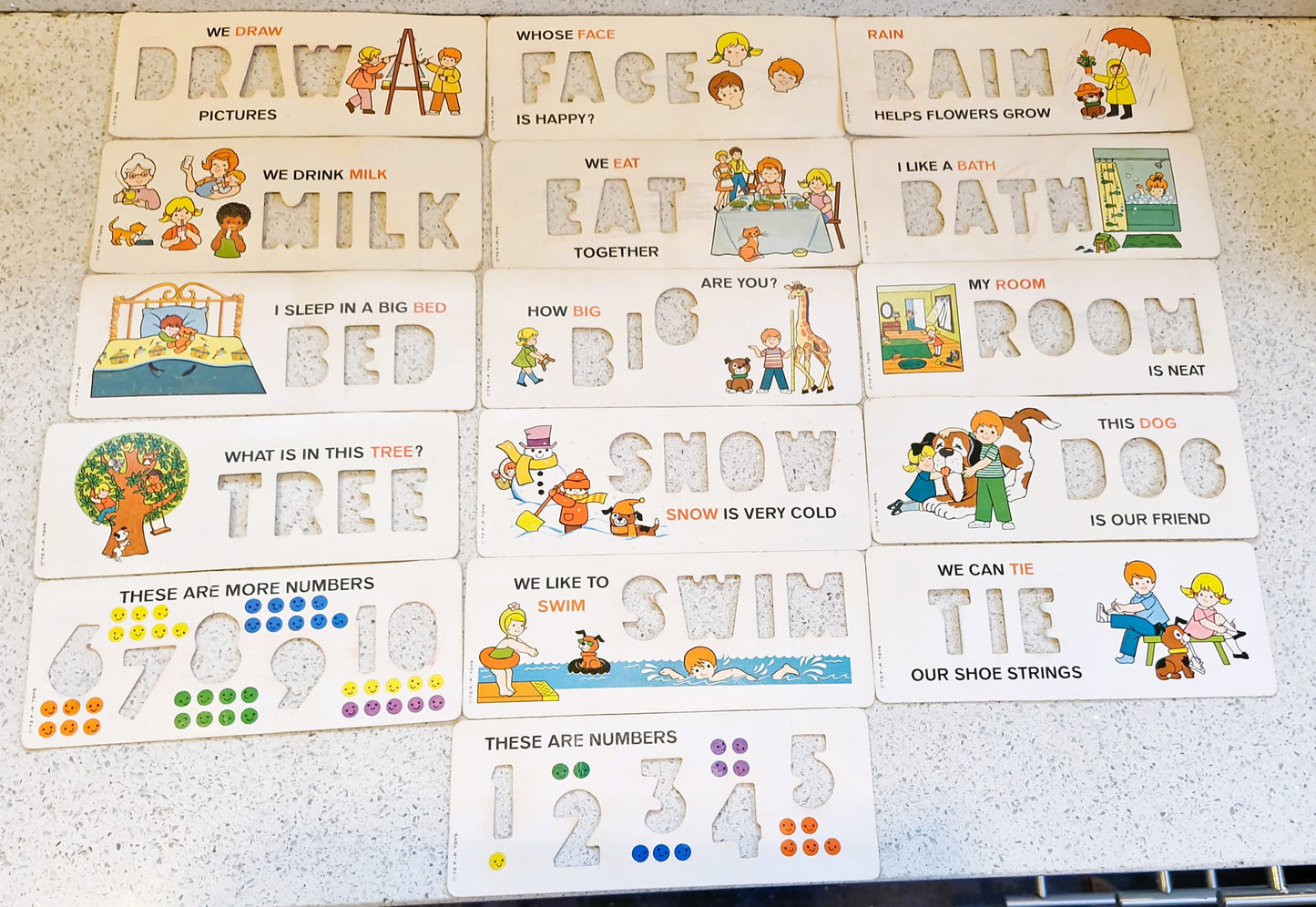 Vintage Fisher Price School Desk, Magnetic Letters, Educational, Pretend Play, Complete, Boxed, Collectors Condition.