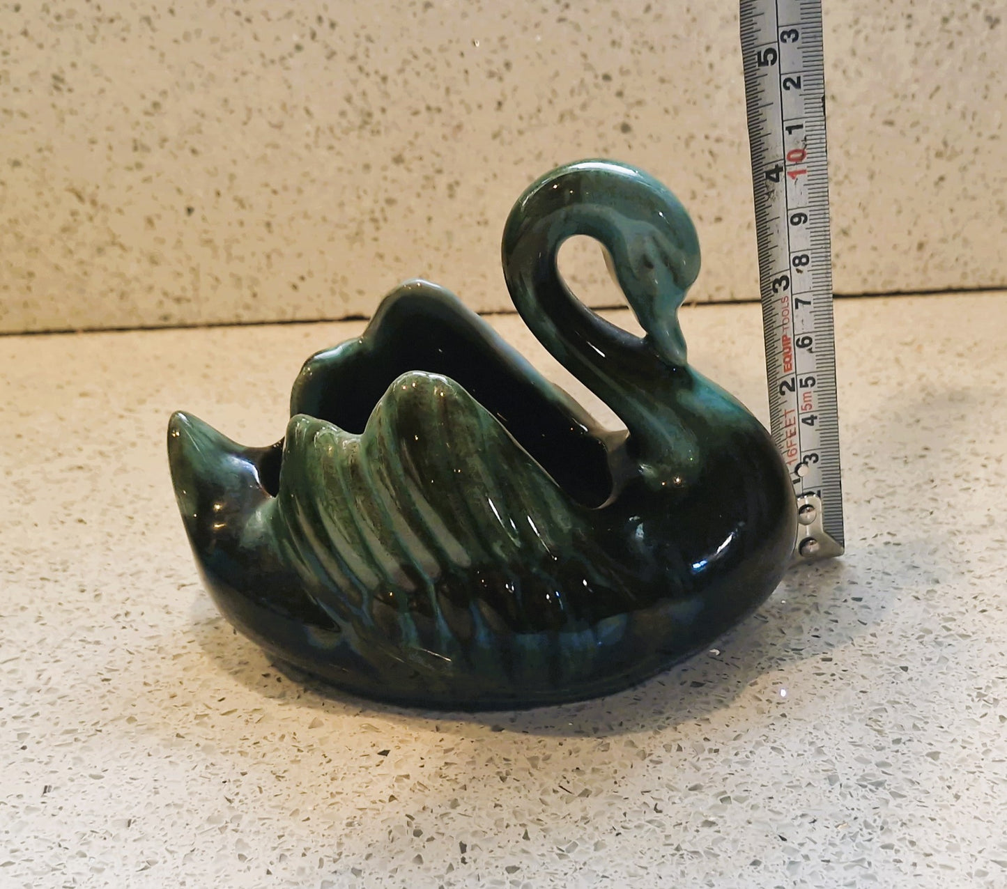 Blue Mountain Pottery Swan Trinket Dish: Canadian Studio Ceramic