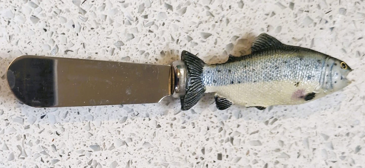 Vintage Fish Butter spreaders, Boston Warehouse, Quirky, Unique, Novelty Butter Knives