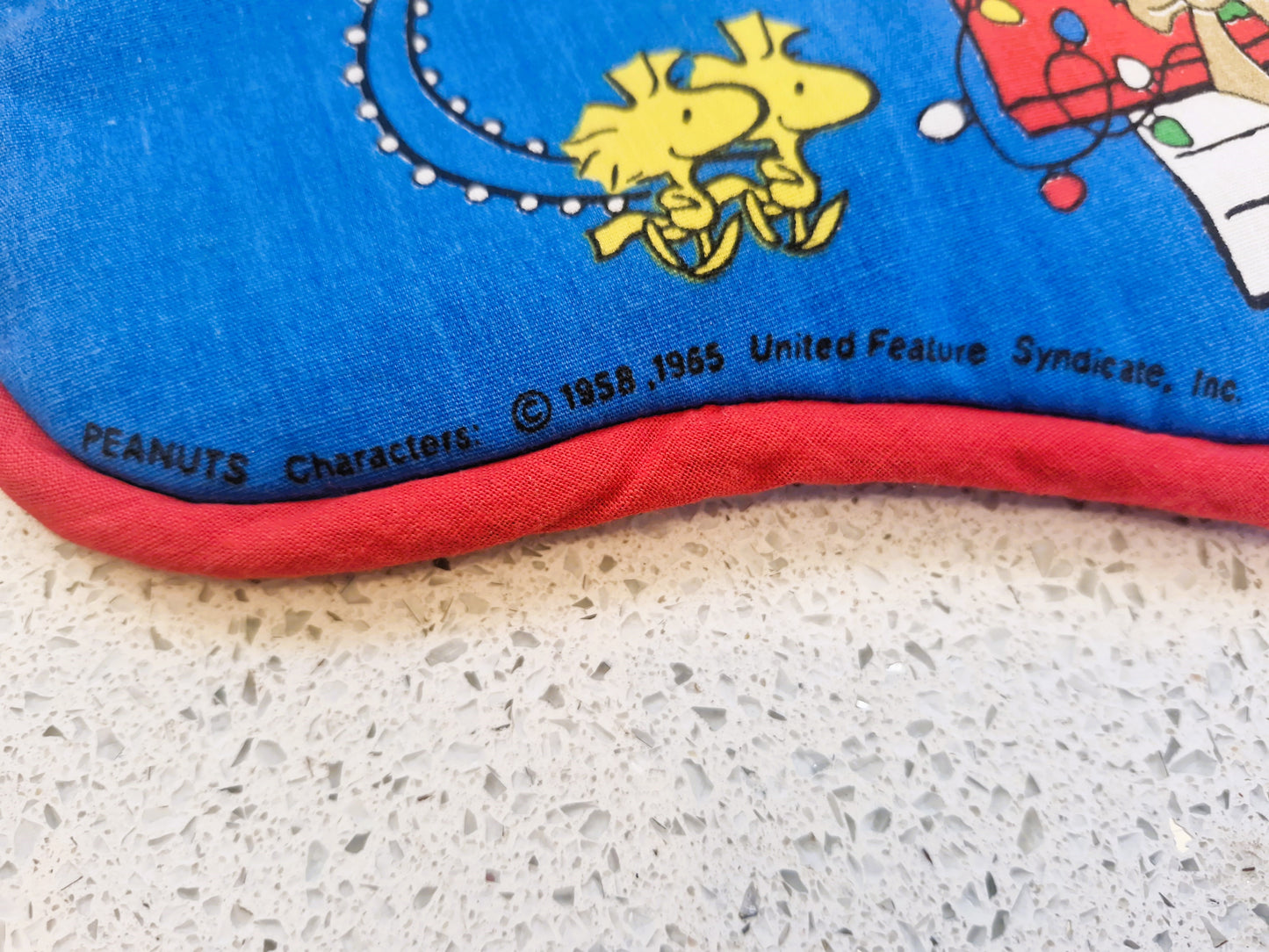 Vintage SNOOPY Christmas Stocking, Vintage SNoopy, Peanuts, 1980s