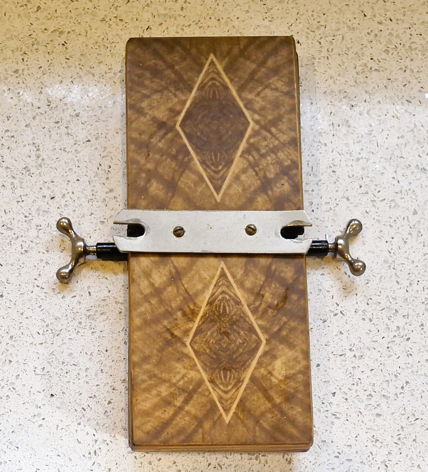 Art Nouveau Wooden Tie Press by LIFFORD, England: Antique, Tie Press, Nicktie, Vintage,