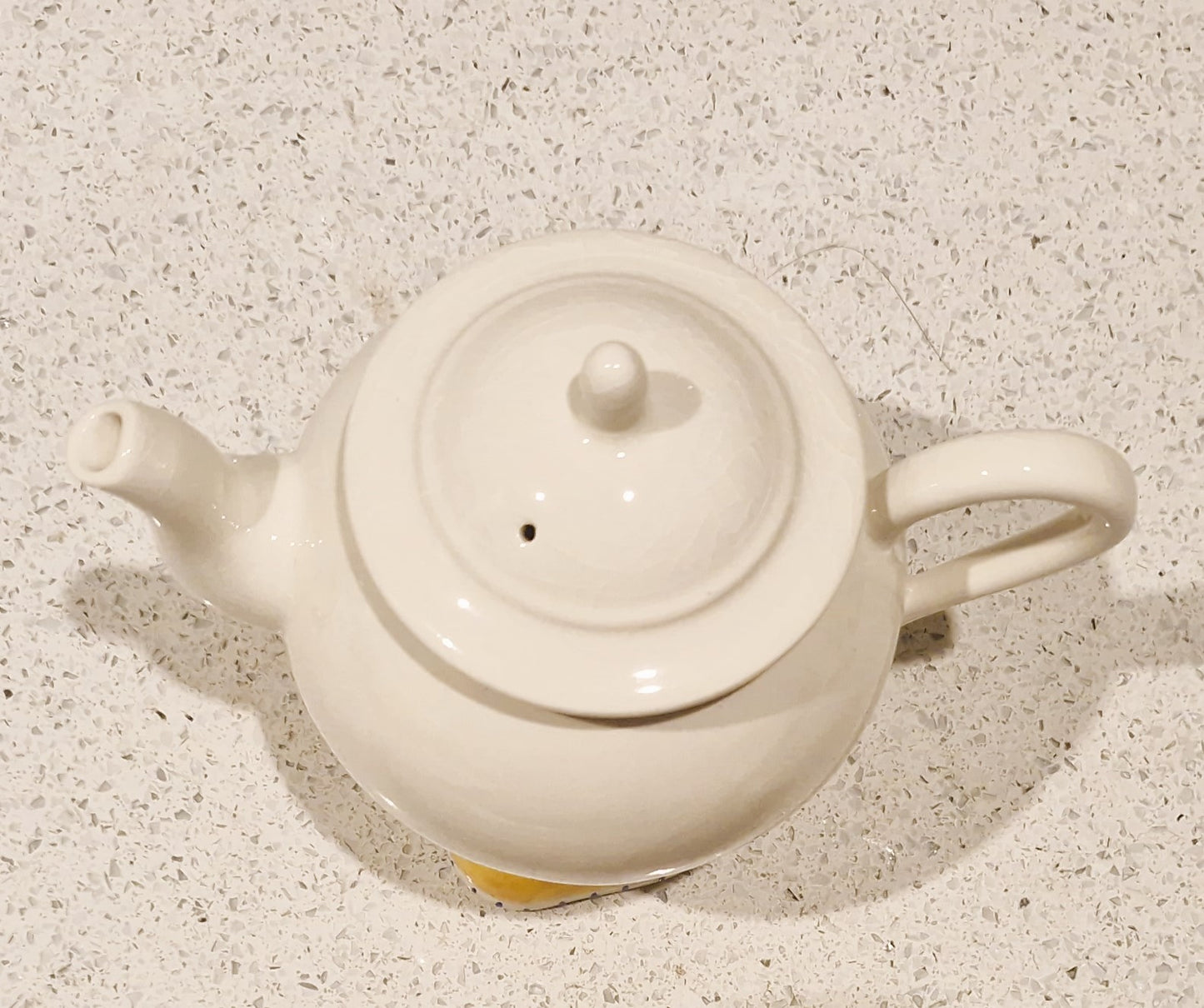 Carltonware, Walking Teapot, Hand Painted, Carltonware Walking Teapot, Made in England, English Pottery, Tea Pot, Yellow