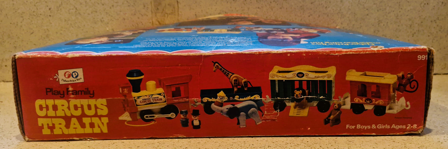 Fisher-Price Circus Train, Vintage Fisher Price Toys, Train, Circus Train, Fisher Price, BOXED