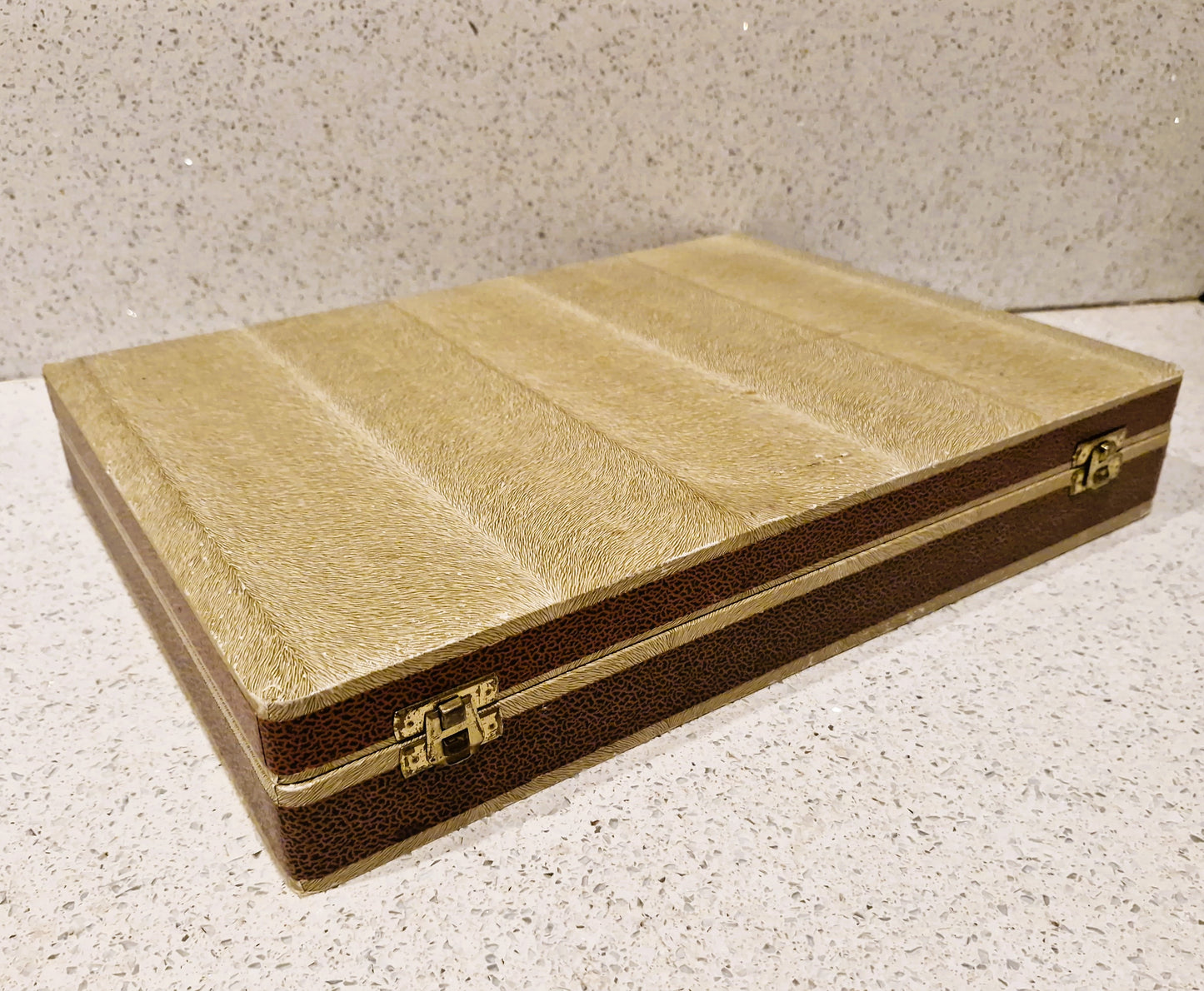 Vintage Glosswood Stainless Steel Cutlery Set: 44 Piece, 6 Full Settings, Mid-Century Sheffield England