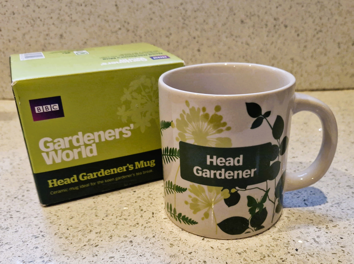 Gardeners World, Head Gardeners Mug, BBC, Gardeners Gift, Gardening