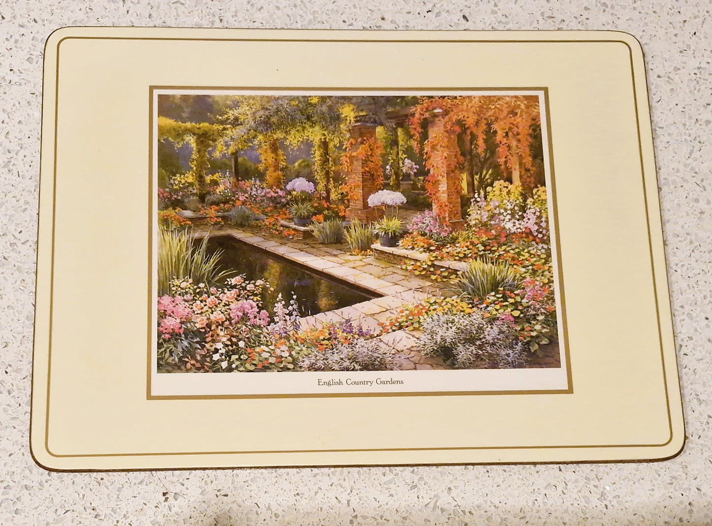 Pimpernel English Country Gardens Placemats, Tablemats, Pimpernel, English COuntry Garden, Cork Backed