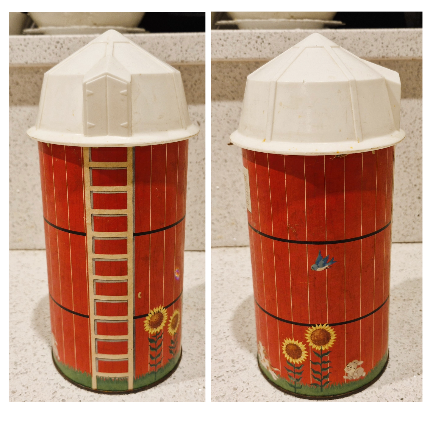 Vintage, Fisher-Price Farm, 70s, Original, Silo, Complete, 1st Edition, Fisher Price Play Family Farm, Fisher-Price Play Family Farm