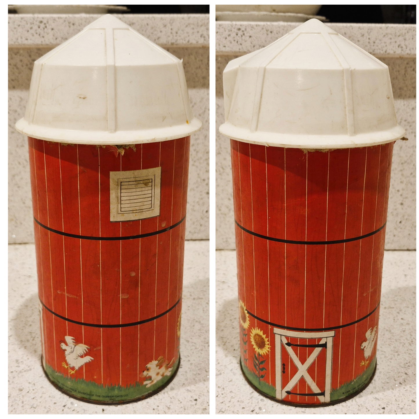 Vintage, Fisher-Price Farm, 70s, Original, Silo, Complete, 1st Edition, Fisher Price Play Family Farm, Fisher-Price Play Family Farm