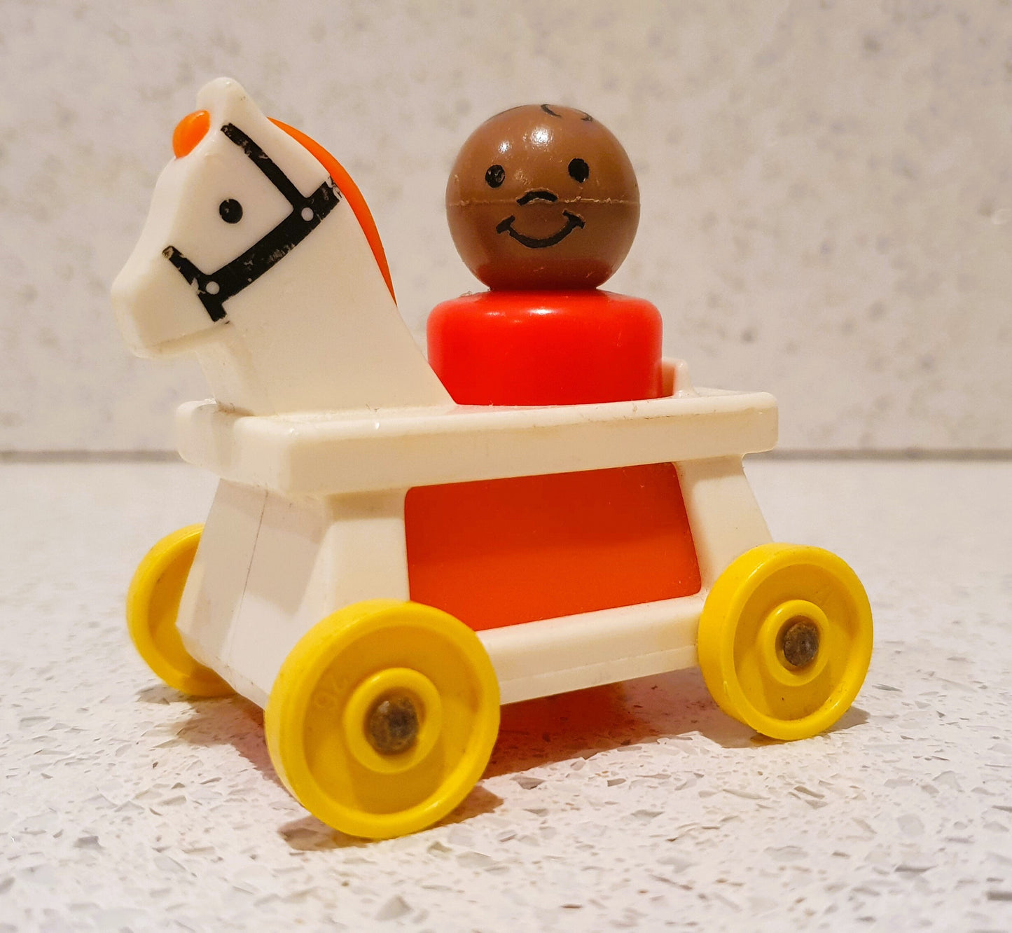 Fisher-Price Little people, Black boy, Horse, Nursery toys, Fisher price, Fisher Price Little People, Vintage