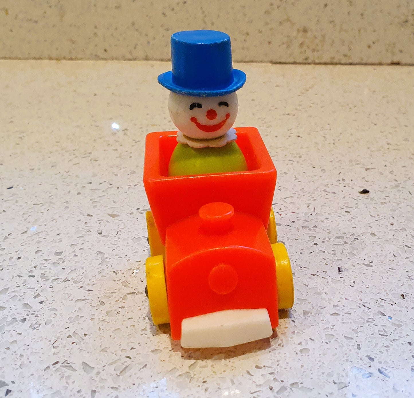 Fisher Price Little People Clown in a train, Fisher price little people, Fisher Price clown Character, Fisher Price little people
