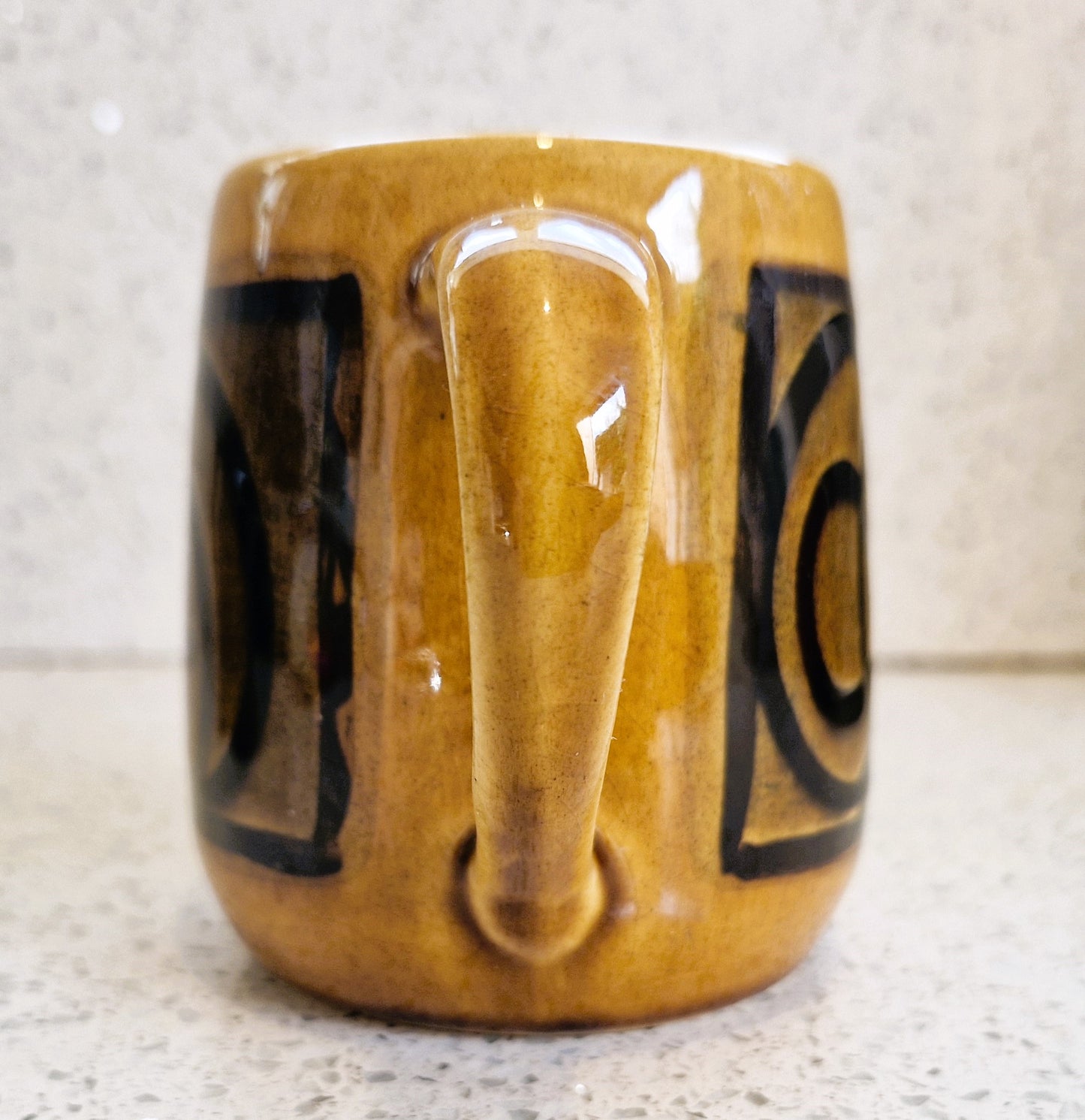 Brixham Pottery Mug, Vintage, Brixham Pottery, Mid Century, Devon, Made in England, English Mid century Pottery