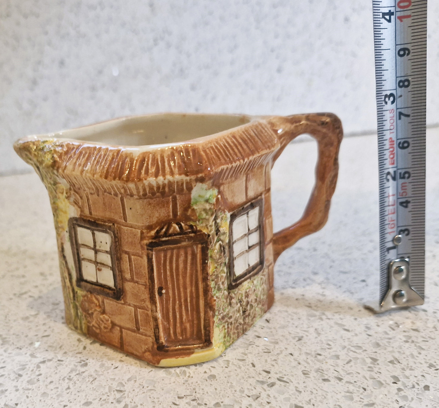 Cottage Shaped Milk Jug, Price Bros, Cottage Shaped creamer, Cottage Ware, Milk Jug, Creamer, Vintage