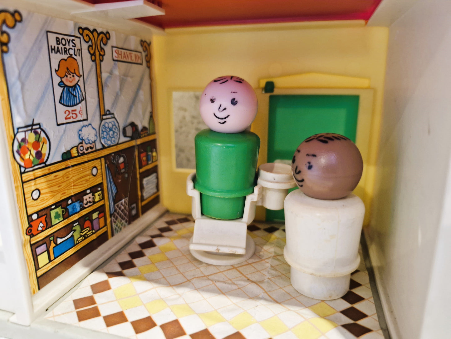 Fisher Price Main Street, Fisher Price, Vintage, Main Street, RIESIGES Set, Vintage Fisher Price Spielzeug
