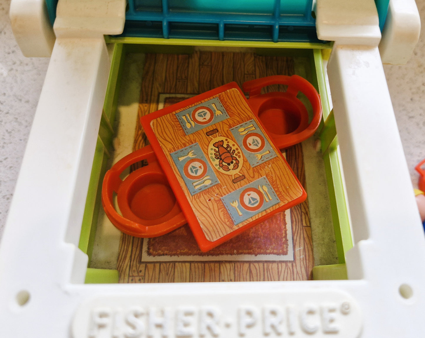 Fisher Price Hausboot, Fisher Price Bootstransport-Set, Fisher Price Boot, Fisher Price Little People, Vintage Fisher Price Spielzeug