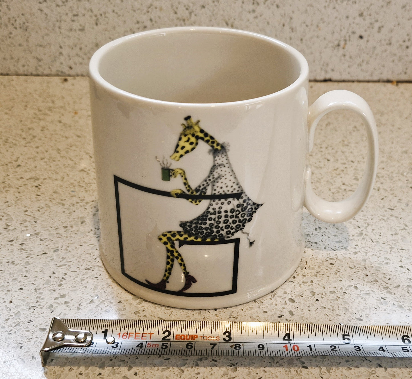 Florence Balducci Giraffe Mug, Mug, Anthropologie Mug, Florence Balducci, Animal Alphabet, G for Giraffe, Mug