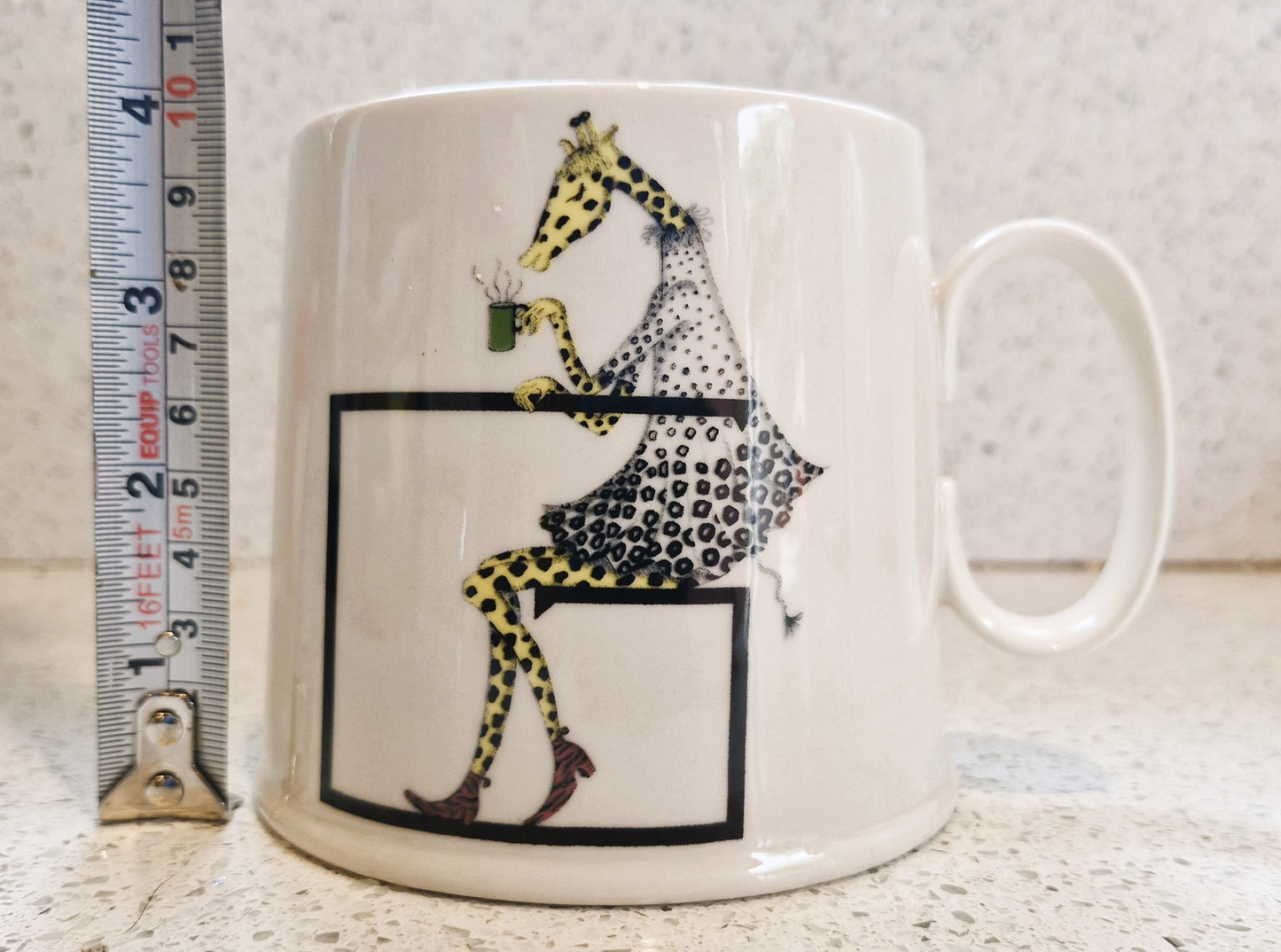 Florence Balducci Giraffe Mug, Mug, Anthropologie Mug, Florence Balducci, Animal Alphabet, G for Giraffe, Mug