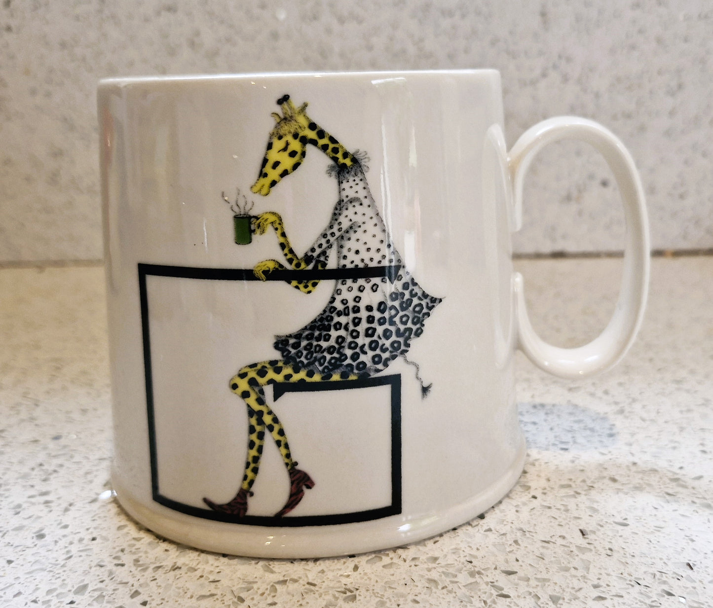 Florence Balducci Giraffe Mug, Mug, Anthropologie Mug, Florence Balducci, Animal Alphabet, G for Giraffe, Mug