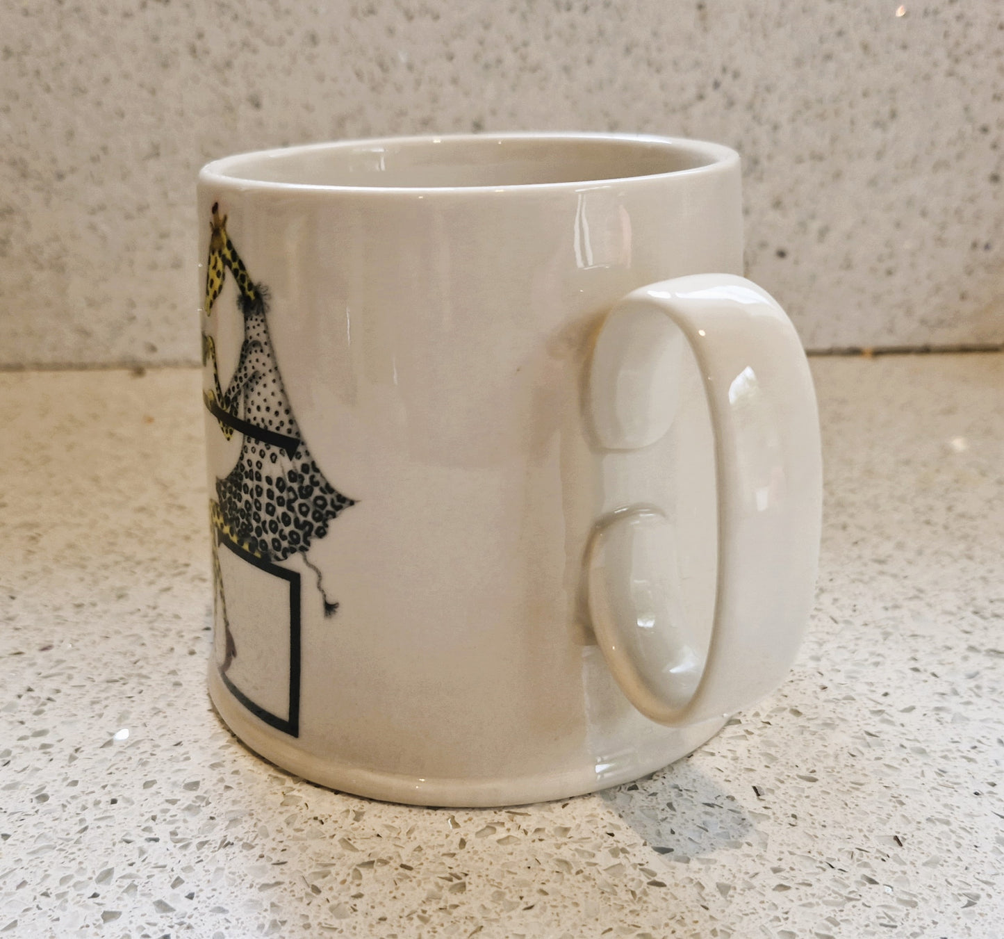 Florence Balducci Giraffe Mug, Mug, Anthropologie Mug, Florence Balducci, Animal Alphabet, G for Giraffe, Mug