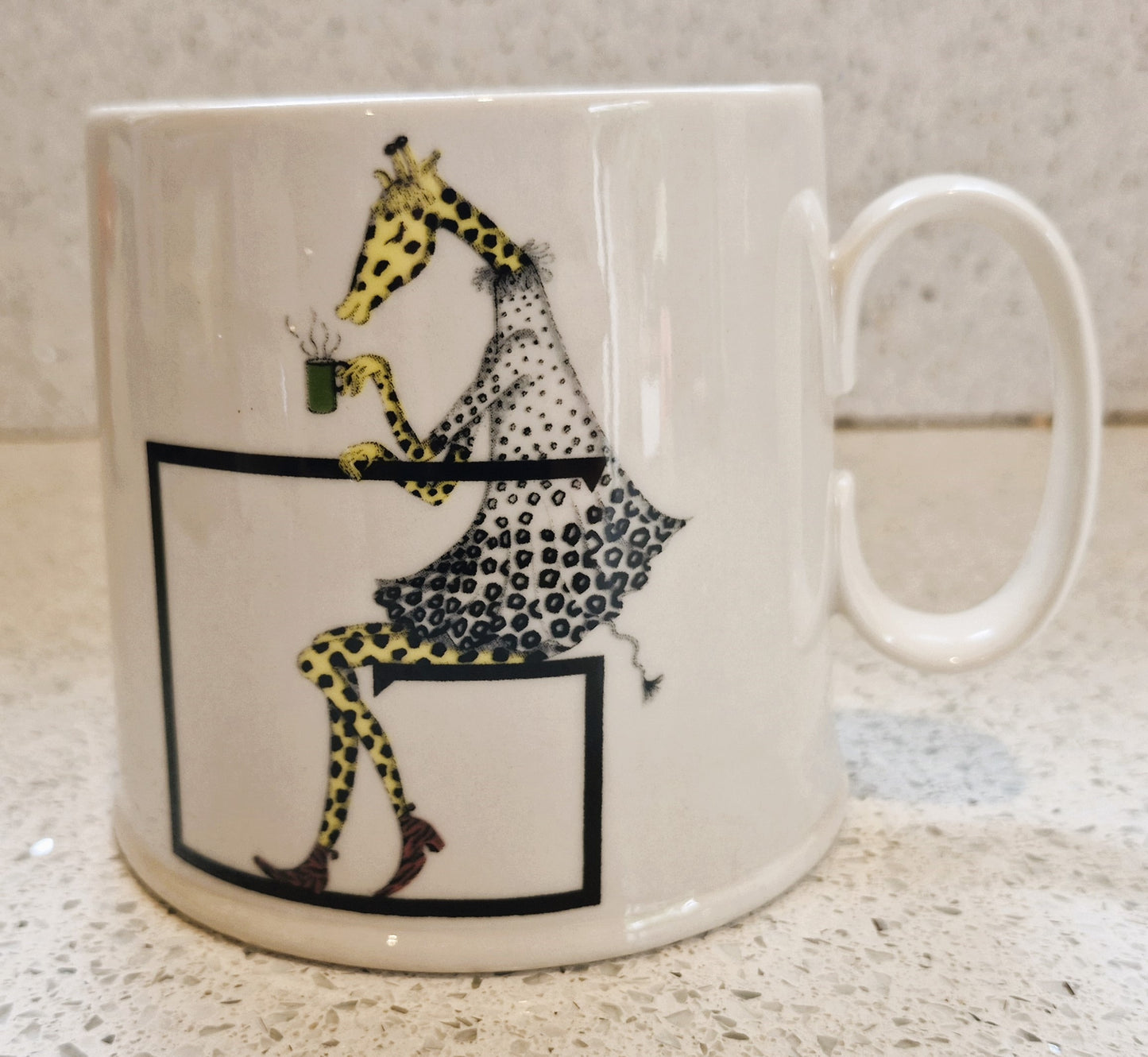 Florence Balducci Giraffe Mug, Mug, Anthropologie Mug, Florence Balducci, Animal Alphabet, G for Giraffe, Mug