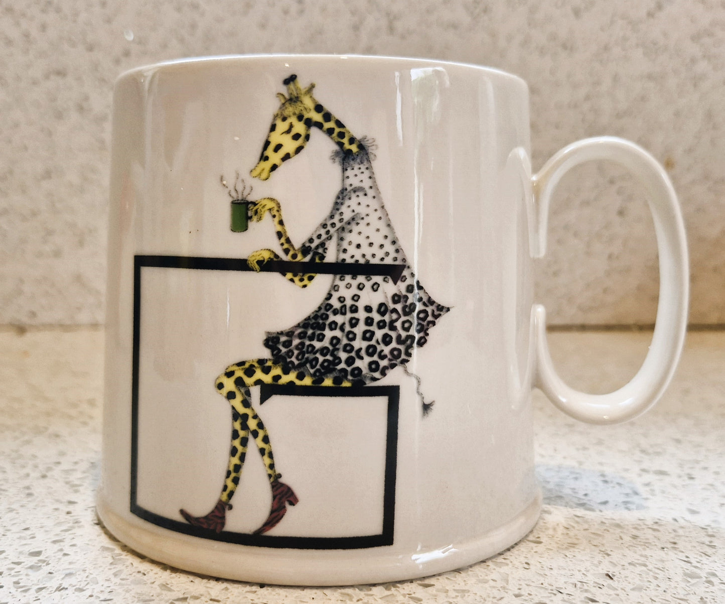 Florence Balducci Giraffe Mug, Mug, Anthropologie Mug, Florence Balducci, Animal Alphabet, G for Giraffe, Mug