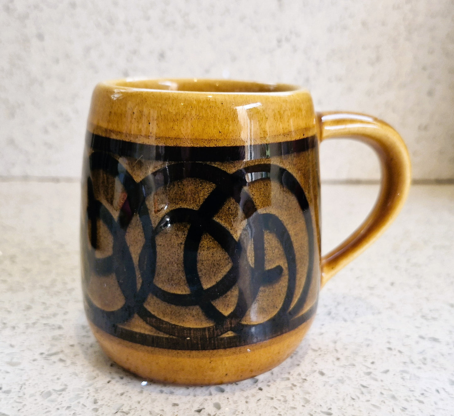 Brixham Pottery Mug, Vintage, Brixham Pottery, Mid Century, Devon, Made in England, English Mid century Pottery
