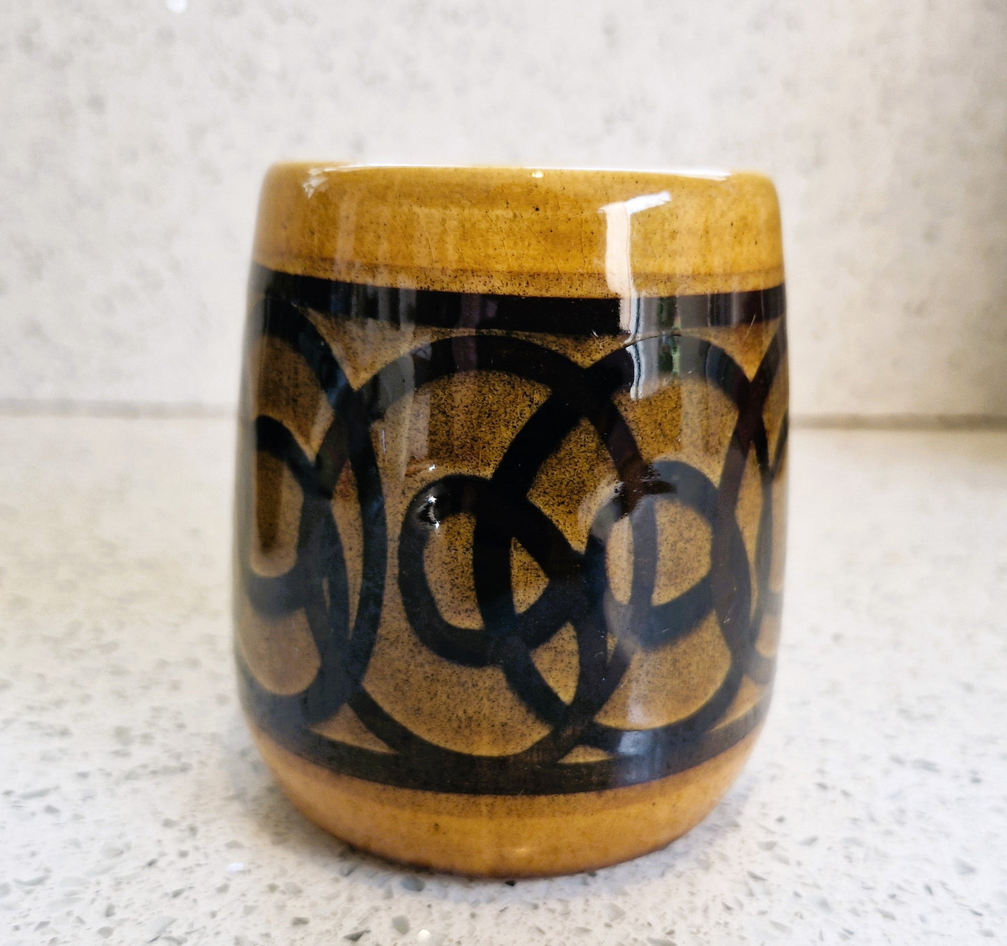 Brixham Pottery Mug, Vintage, Brixham Pottery, Mid Century, Devon, Made in England, English Mid century Pottery