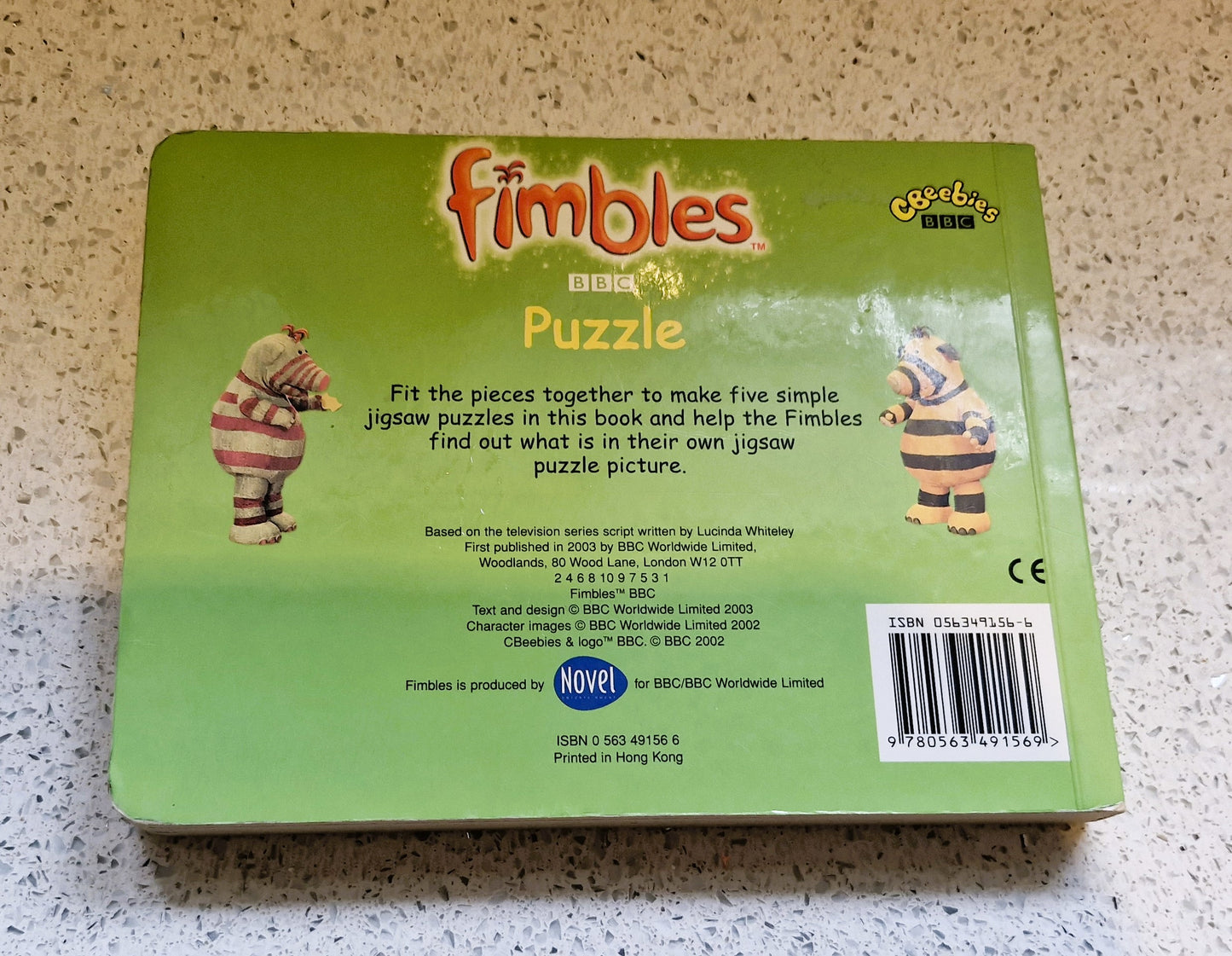 Fimbles Jigsaw, Fimbles Book, Fimbles Jigsaw Book, BBC, Children's Book, Children's TV Show, FIMBLES