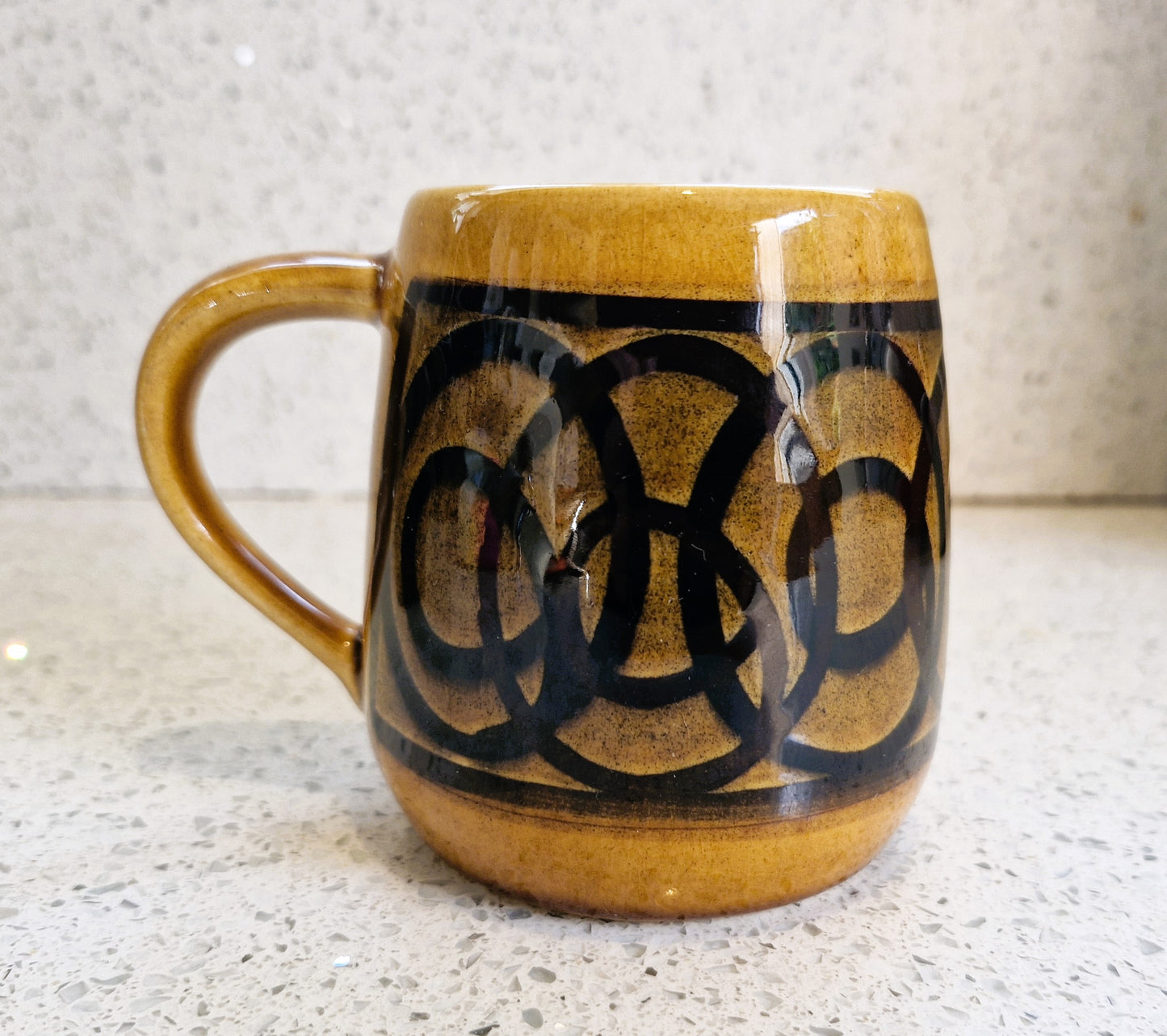 Brixham Pottery Mug, Vintage, Brixham Pottery, Mid Century, Devon, Made in England, English Mid century Pottery