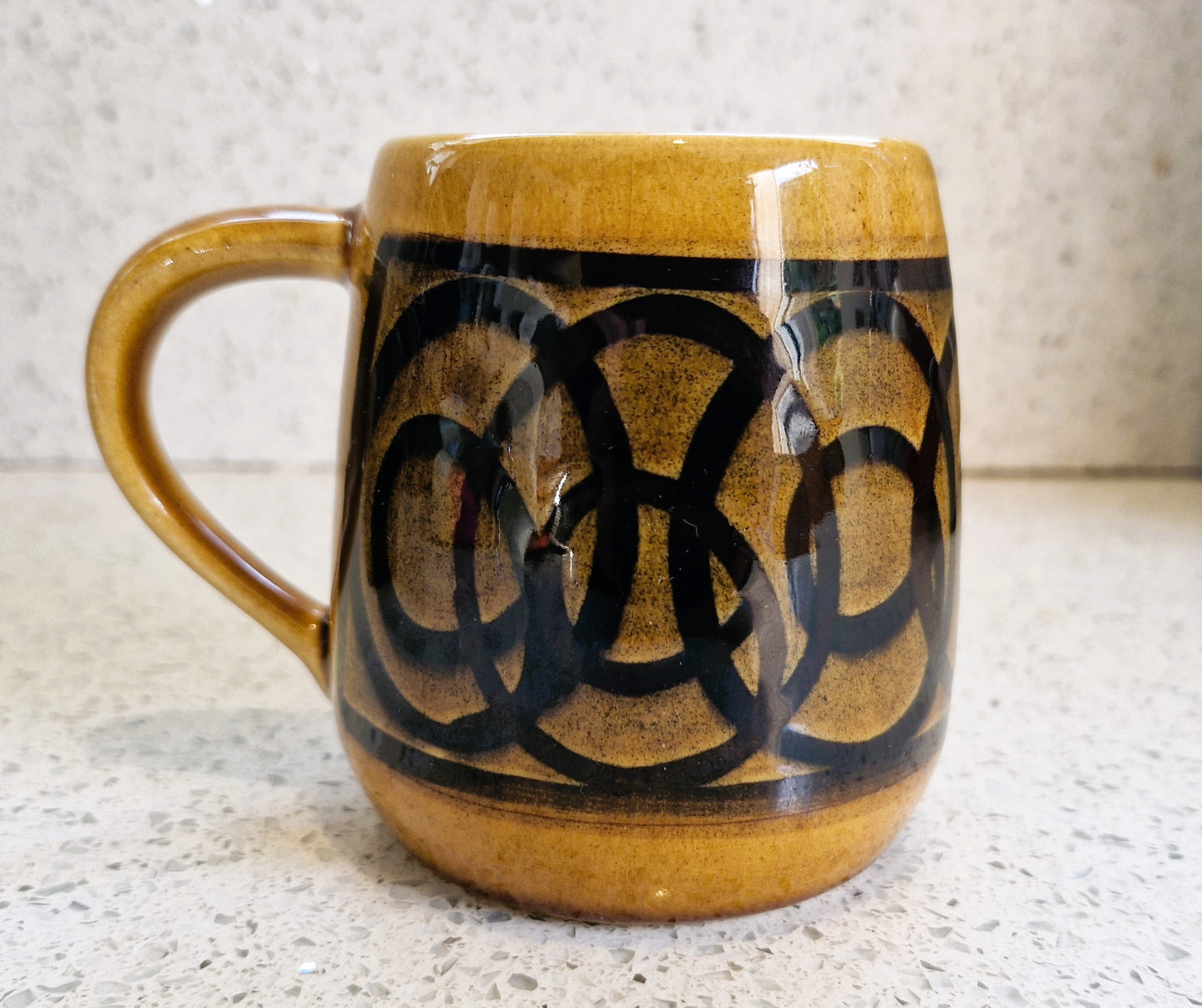 Brixham Pottery Mug, Vintage, Brixham Pottery, Mid Century, Devon, Made in England, English Mid century Pottery
