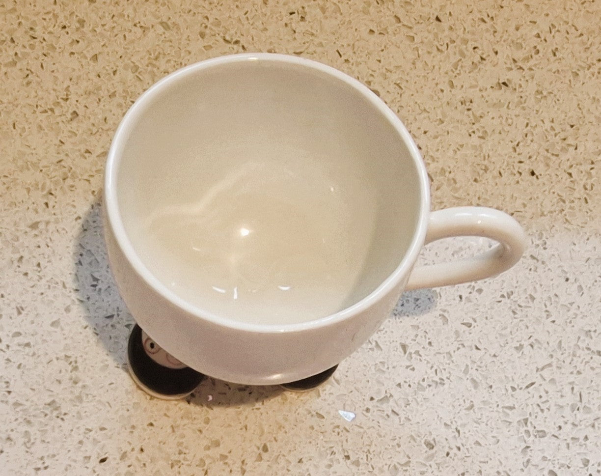 Carltonware Walking Mug, Carltonware Mugs on Legs, Mug, Black Feet, Carltonware, Walking Mugs