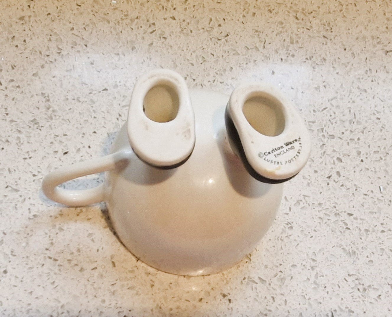 Carltonware Walking Mug, Carltonware Mugs on Legs, Mug, Black Feet, Carltonware, Walking Mugs