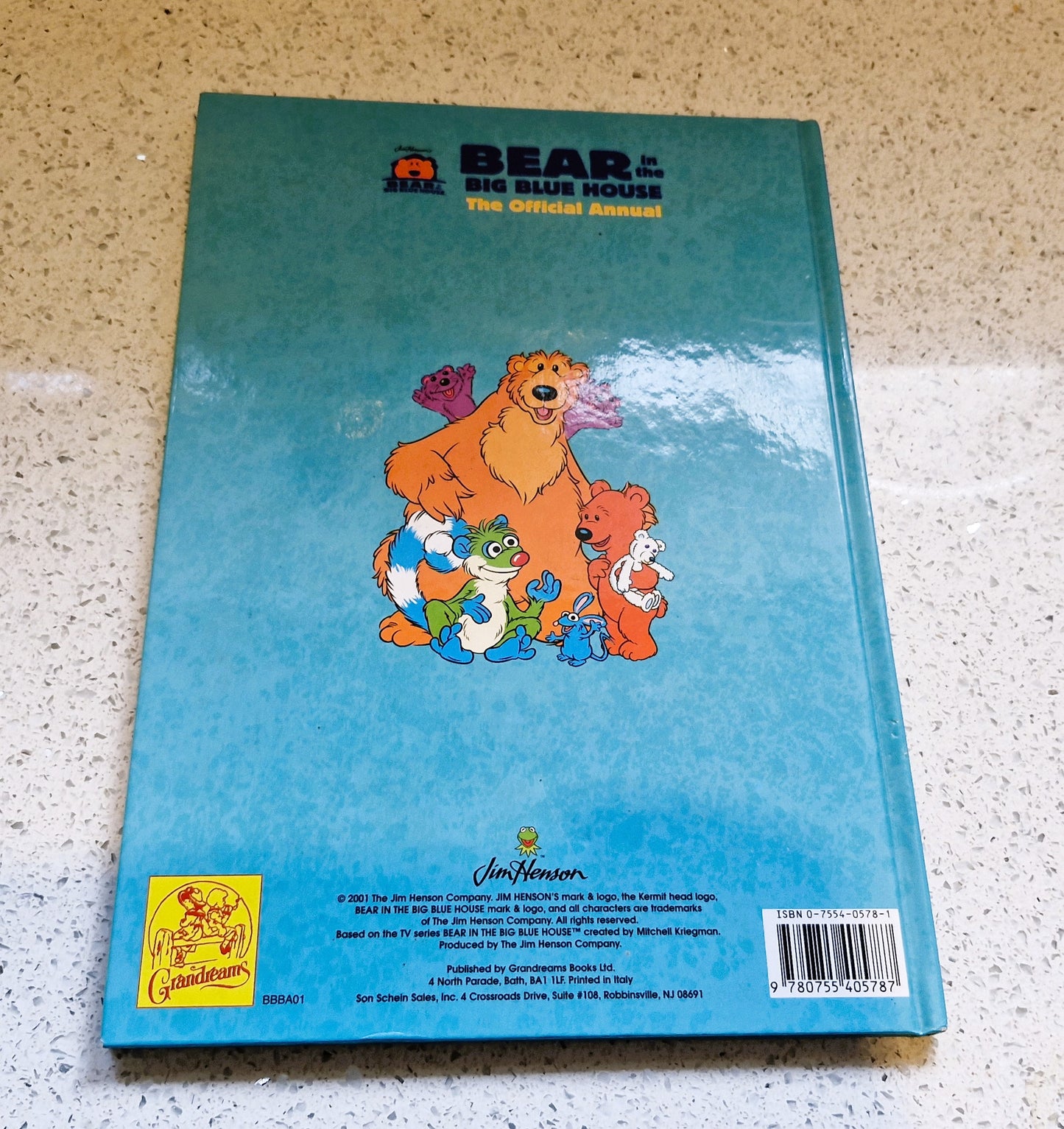 Bear in the Big Blue House, Annual, The Official Annual, Big Blue House, Jim Henson, 2001