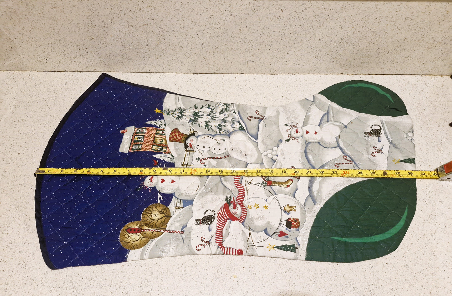 Extra Large Christmas Stocking, Large Christmas Stocking, Snowman, The Snowman, Vintage Christmas Stocking