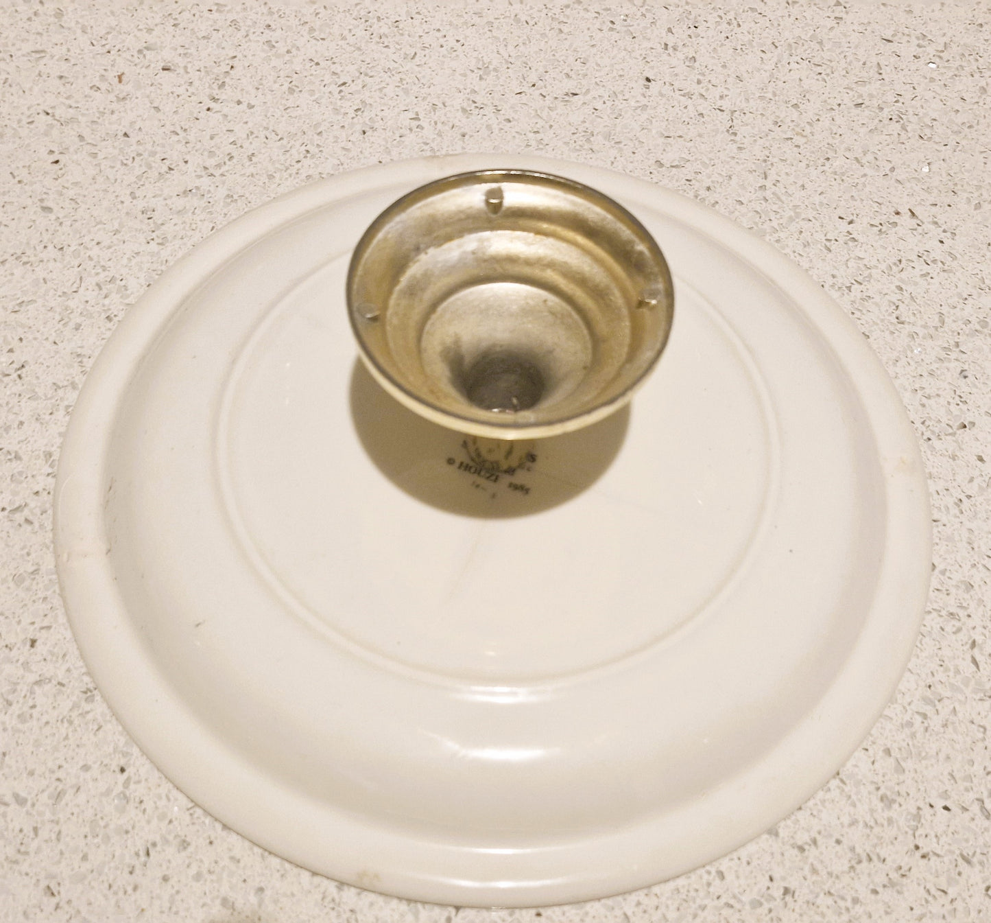 HOUZE Christmas Cake Stand, HOUZE Christmas Plate, Xmas, Holiday, Cake Stand, Alan Wood, Japan, 1985