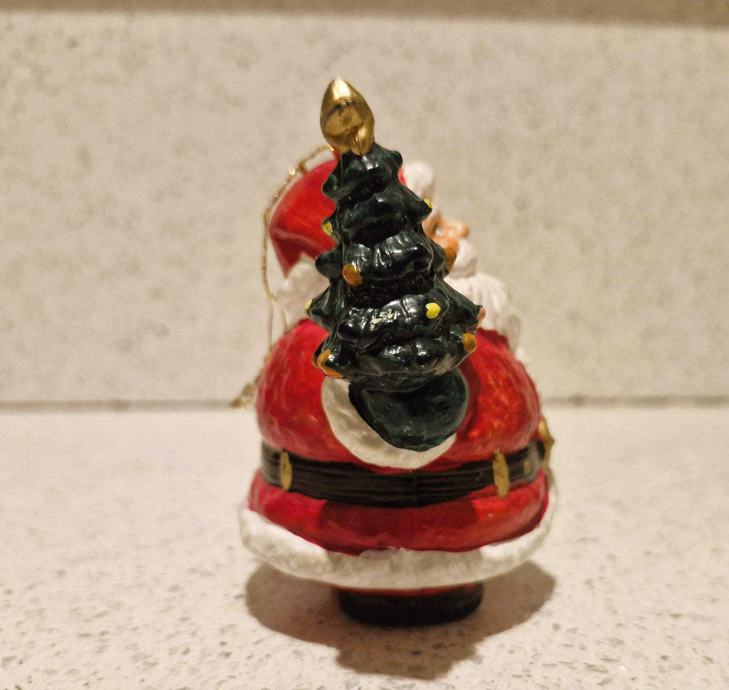 Vintage Christmas Tree Decoration, Vintage Christmas Decorations, Vintage, Santa, tree decoration, hanging, Papier Mache
