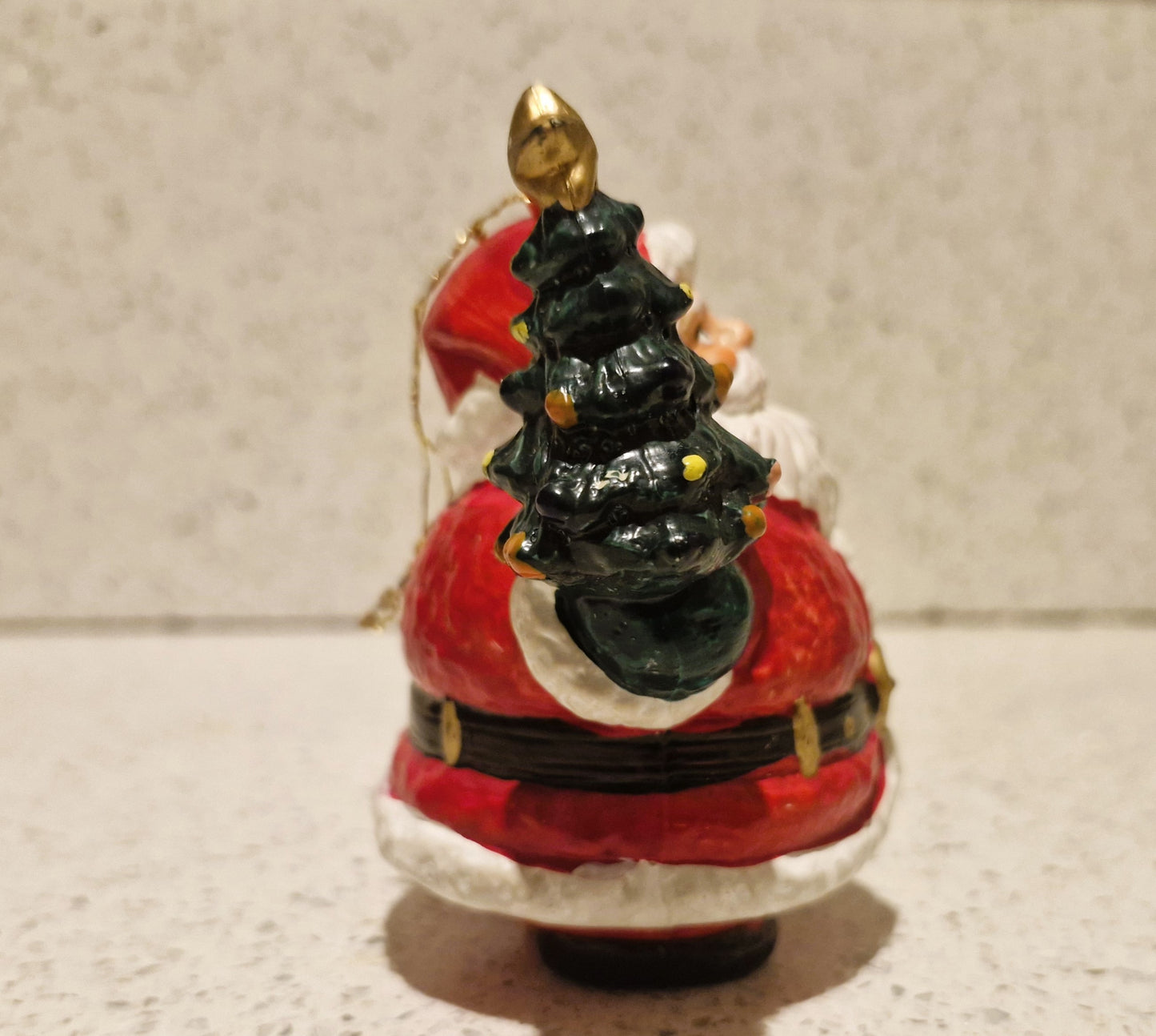 Vintage Christmas Tree Decoration, Vintage Christmas Decorations, Vintage, Santa, tree decoration, hanging, Papier Mache