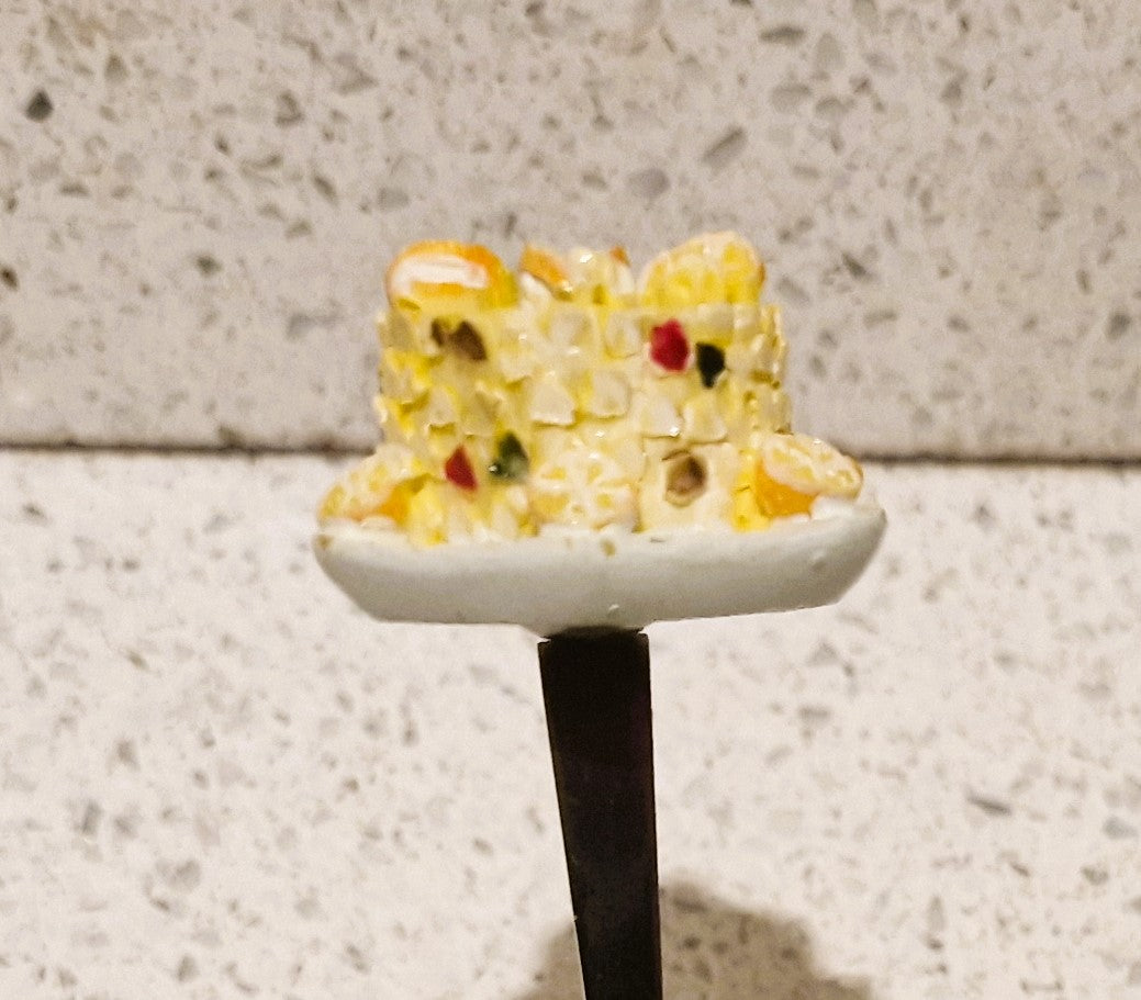 Vintage, Boston Warehouse Spoons, Cake Spoons, Cake Topped Spoons, Cake Teaspoons, Boston Warehouse, Vintage, Quirky, Cute, Afternoon tea