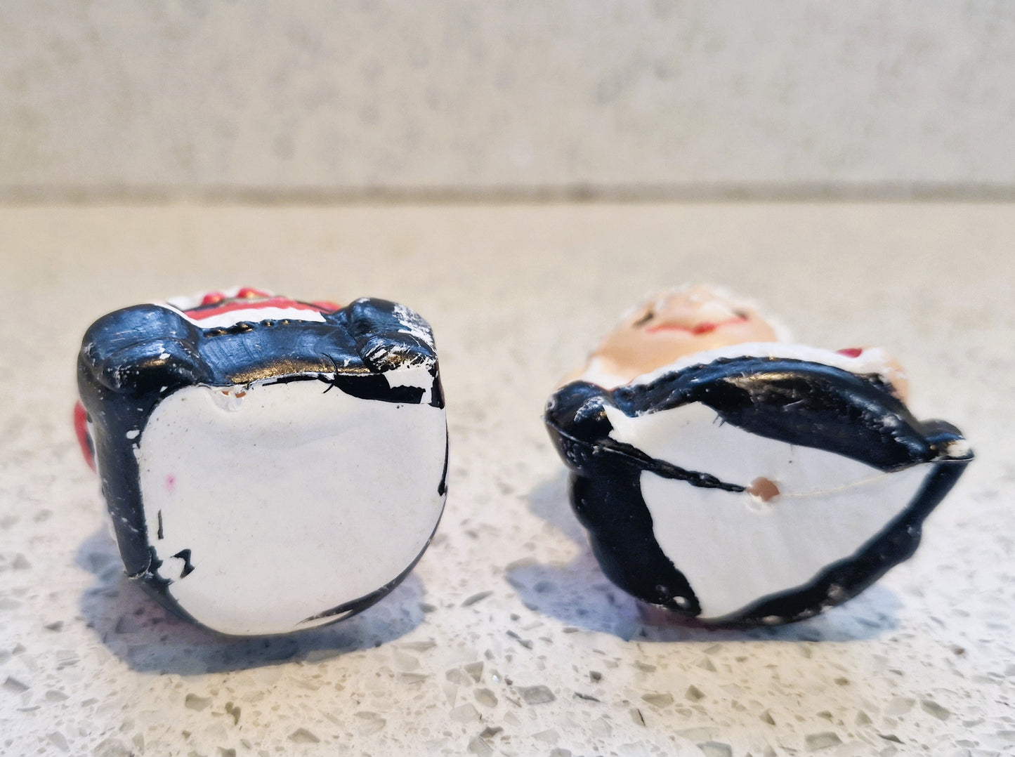 Vintage Christmas Decorations, Vintage Christmas Tree Decorations, Vintage Baubles, Mr and Mrs Claus, Santa, Quirky, Kitsch