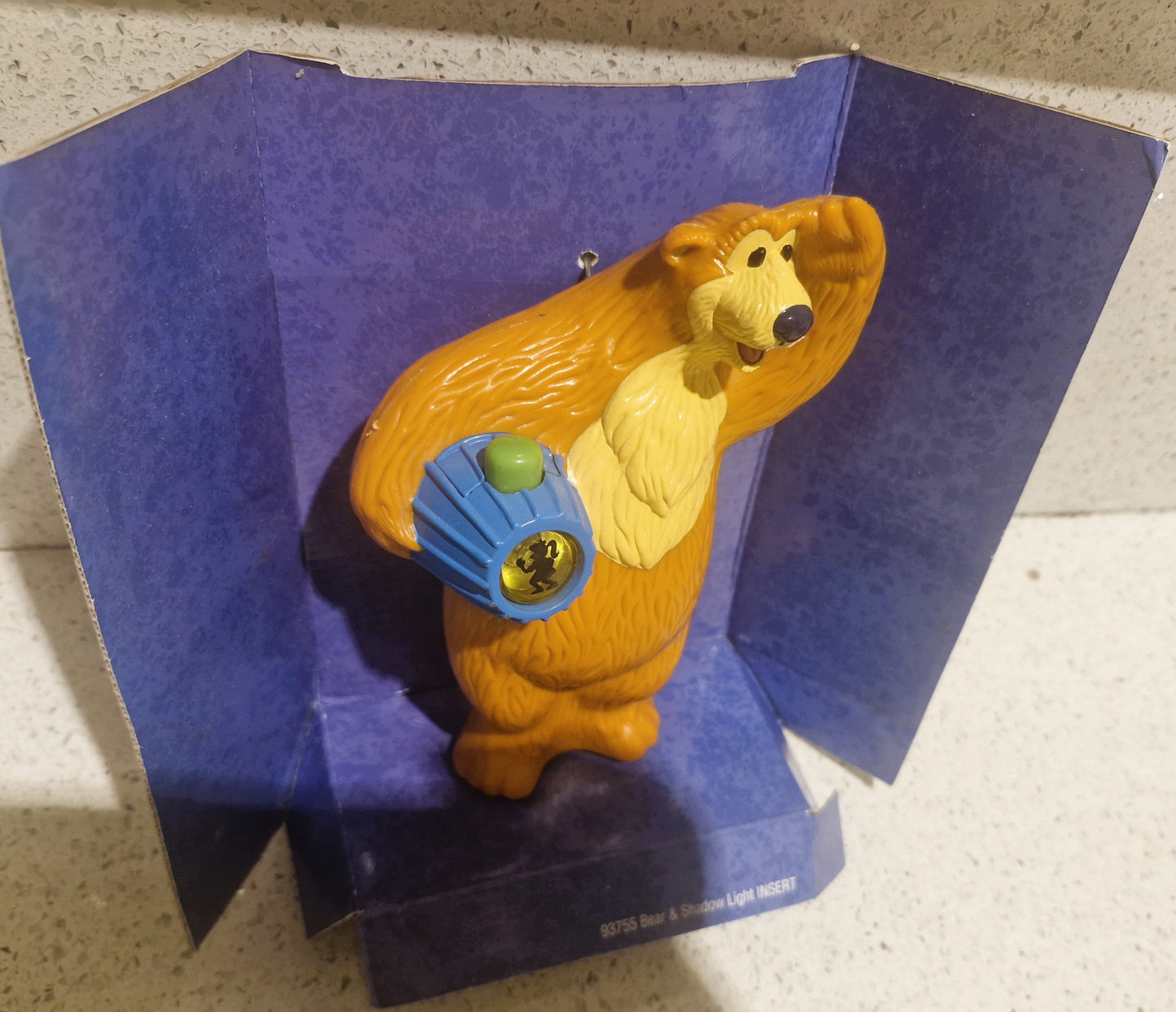Bear in the Big Blue House, Talking, Where is Shadow, Torch, Light-up, Jim Henson, German, Der Bär im großen blauen Haus, Germany, Gift, Toy