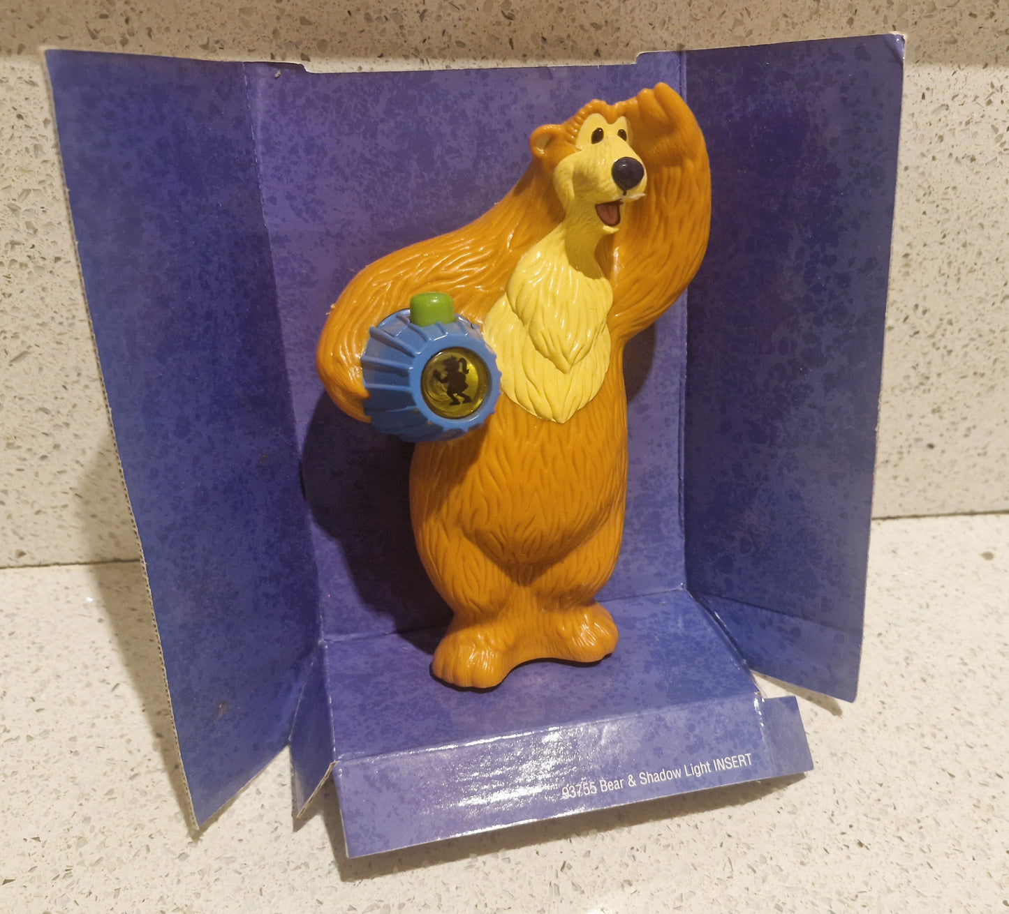 Bear in the Big Blue House, Talking, Where is Shadow, Torch, Light-up, Jim Henson, German, Der Bär im großen blauen Haus, Germany, Gift, Toy