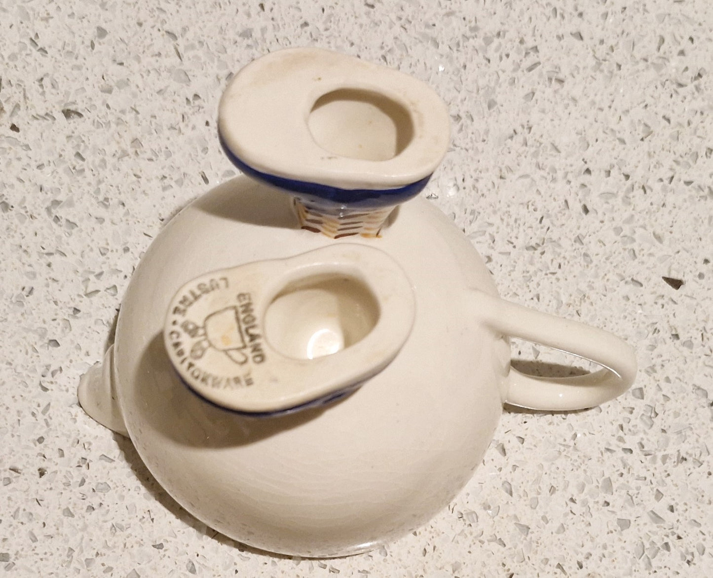 Carltonware Walking Jug, Carltonware walking Creamer, Carltonware, Feet, milk Jug, Carlton ware, Walking ware, Blue Feet, VGC