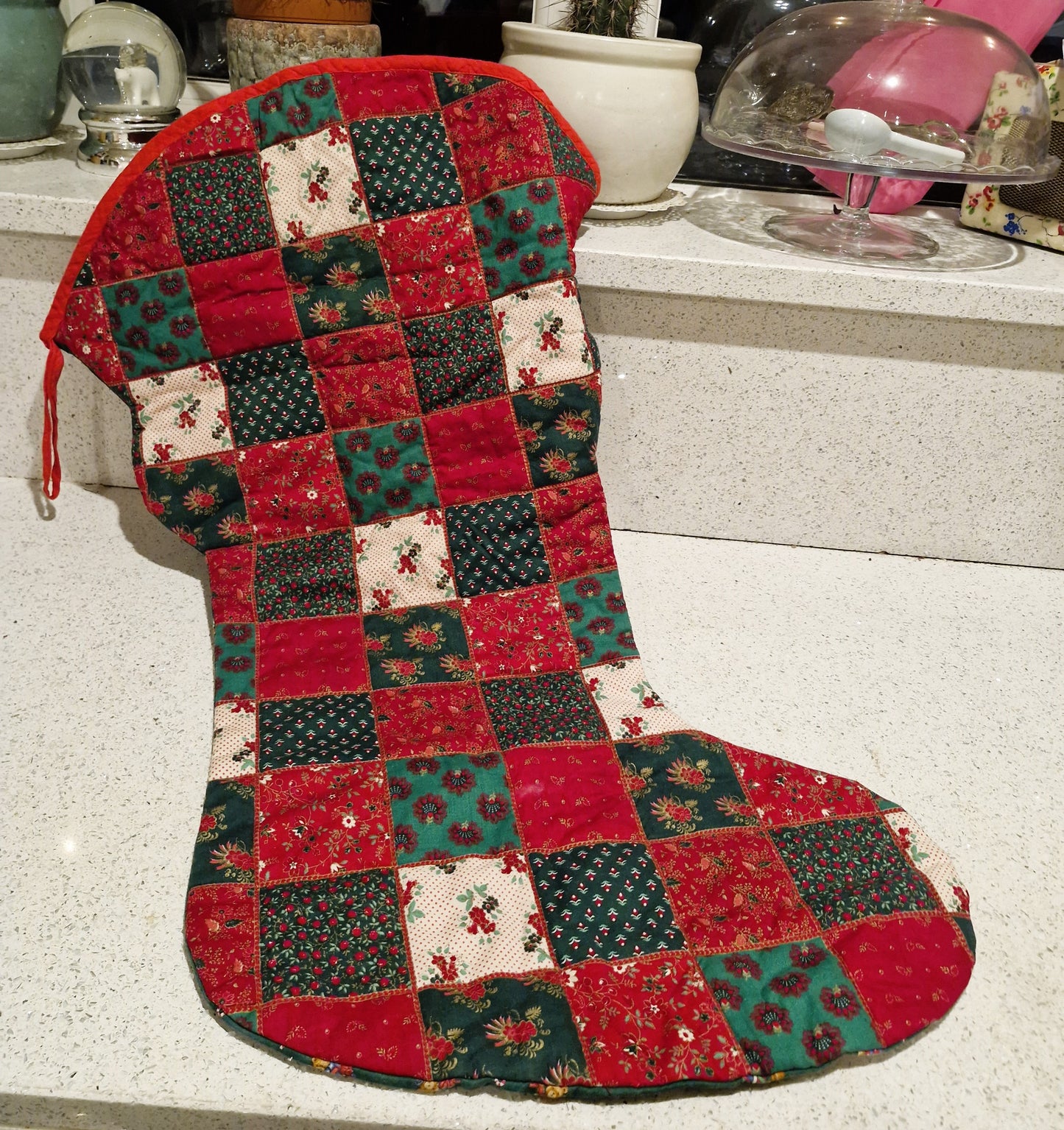 Large Christmas Stocking, Large Vintage Christmas Stocking, Large Xmas Stockings, Vintage Christmas Stockings (Copy) (Copy) (Copy)