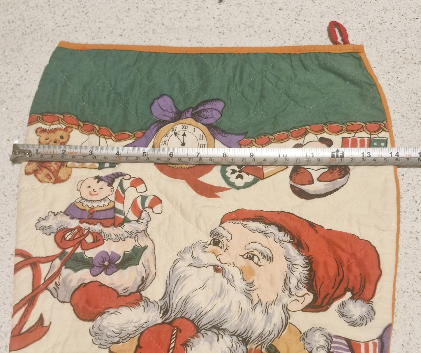 Large Christmas Stockings, 70s, 1970s, Christmas Stocking, Large Xmas Stockings, Vintage Christmas Stockings