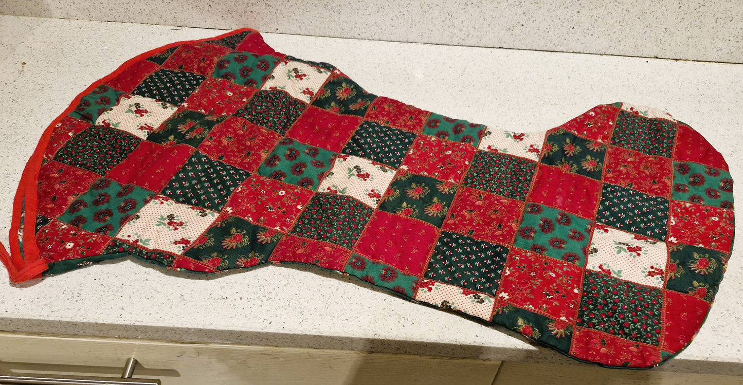 Large Christmas Stocking, Large Vintage Christmas Stocking, Large Xmas Stockings, Vintage Christmas Stockings (Copy) (Copy) (Copy)