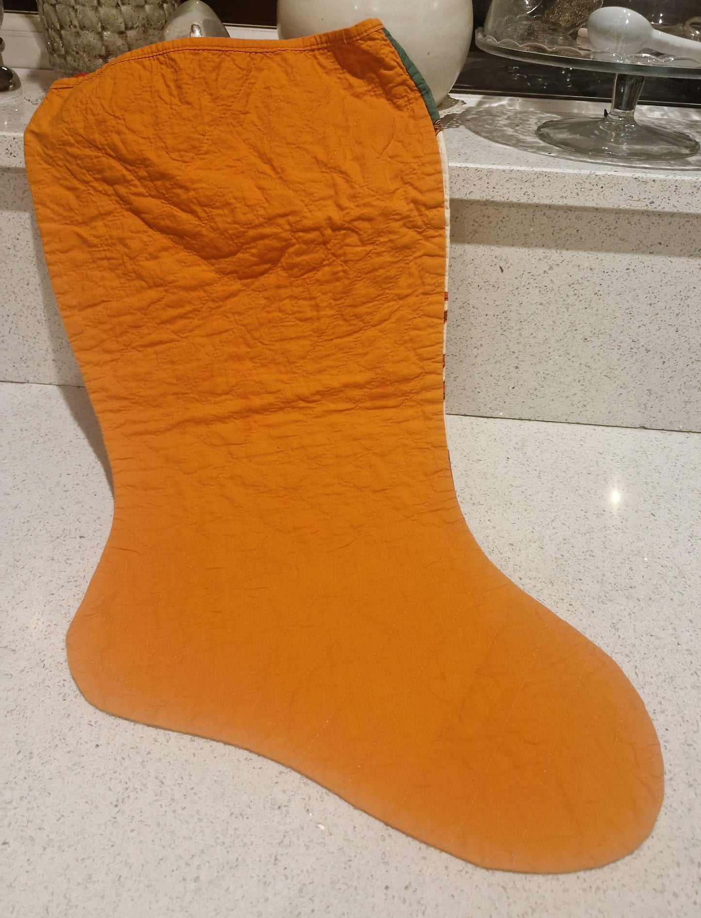 Large Christmas Stockings, 70s, 1970s, Christmas Stocking, Large Xmas Stockings, Vintage Christmas Stockings