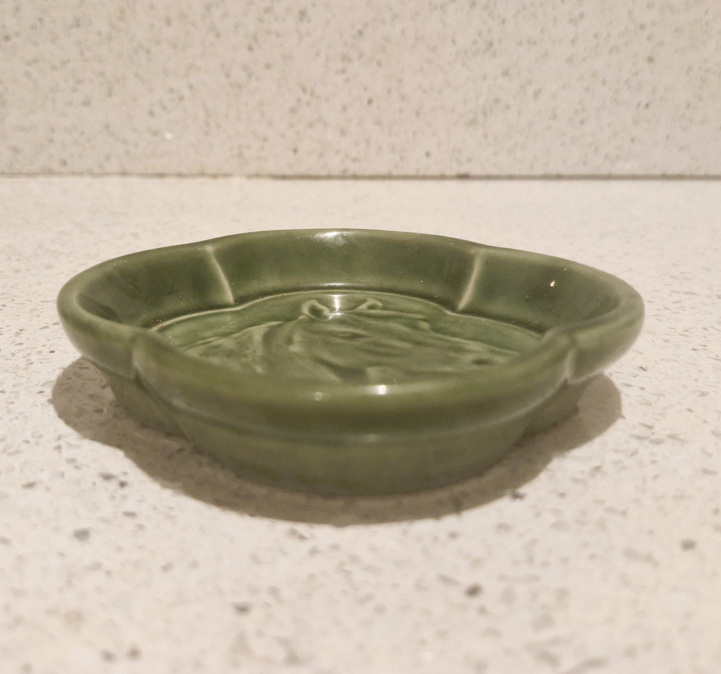 Horse Trinket Dish, Horse Ashtray, Wade, Made in England, green, ceramic, Horses head, Horse, Bowl, Dish, Very Good condition
